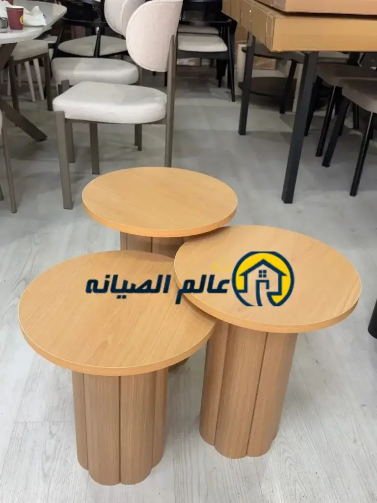 تفصيل طاولات خشب