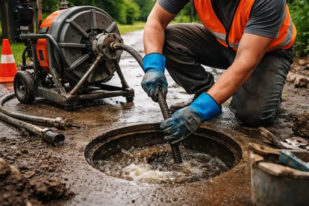 تسليك مجاري الصرف الصحي