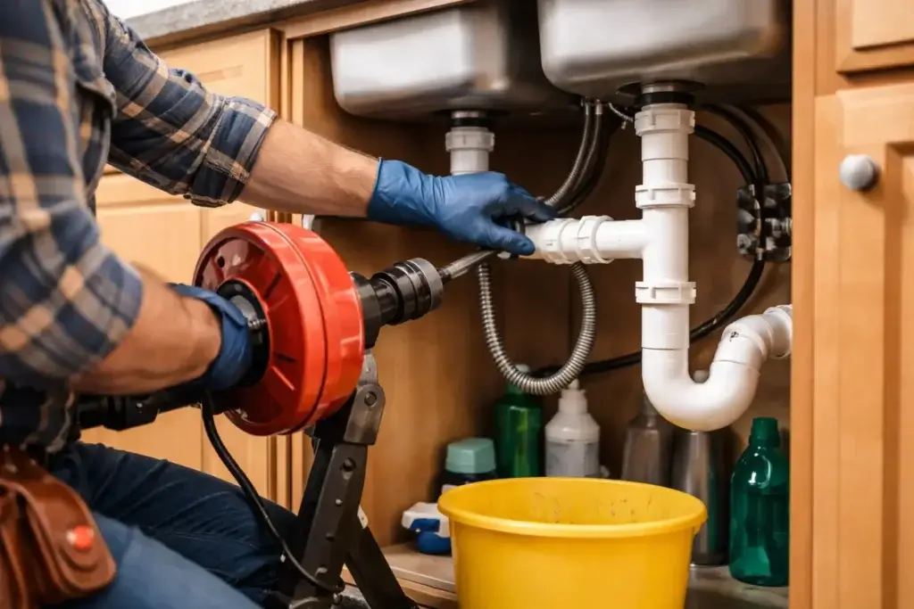 تسليك مجاري المطبخ بالرياض