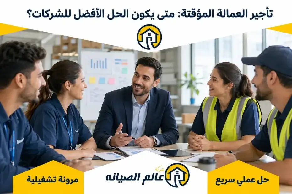 تأجير العمالة المؤقتة